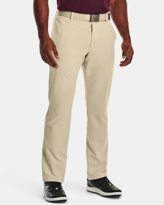 Men's UA Golf Tapered Pants in Brown image number 0